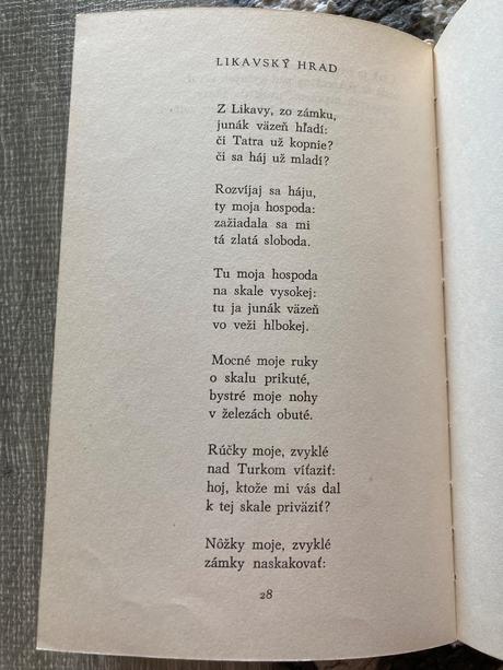 Samo chalupka junácke piesne (1964), 