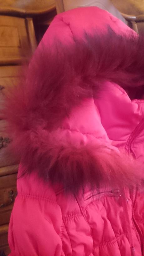 Dámska krátka zimná bunda, s