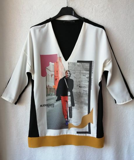 Pekná pohodlná blúzka od zary, zara,36