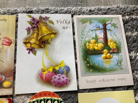 Zberateľské retro veľká noc 7ks,