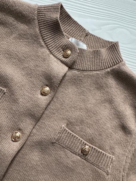 H&m - príjemný sveter na zapínanie, h&m,s