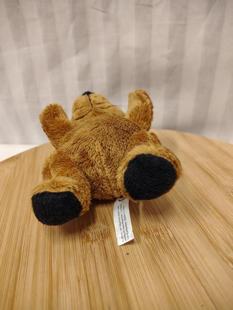 Plyšový hnedý medveď, igloo, 16 cm, 