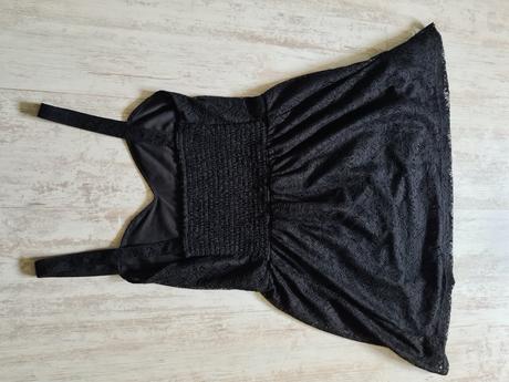 Terranova čierne krajkové šaty, terranova,s