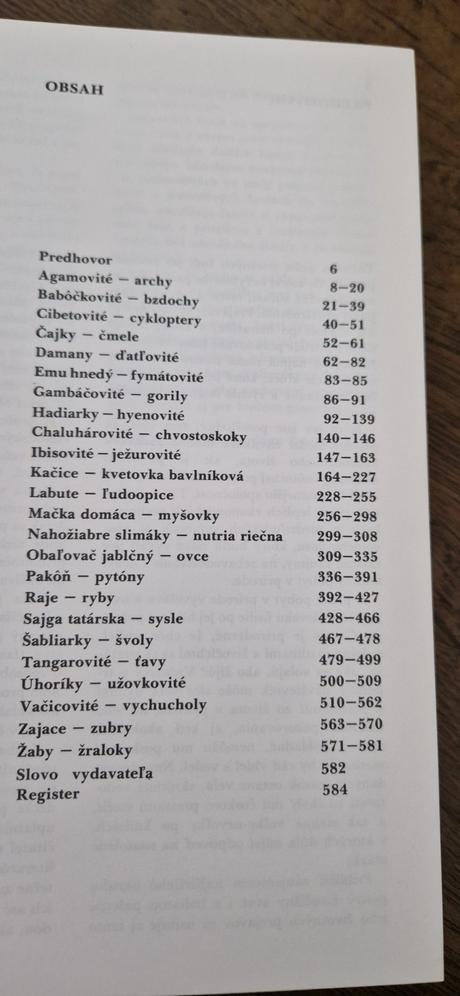 Svet živočisnej ríše, 