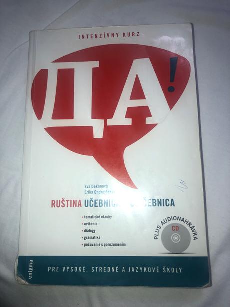 Ruština učebnica a cvičebnica da,