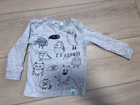Tričko s príšerkami h&m, h&m,98