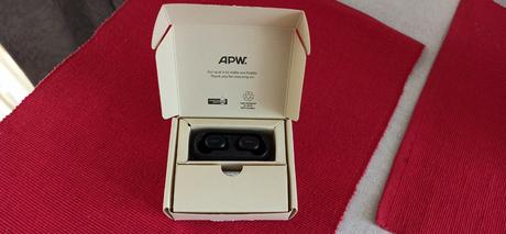 Nové bezdrôtové slúchadlá shpunty čierne apw, 