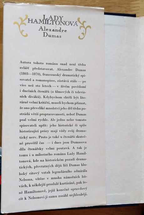 Lady hamiltonová , alexandre dumas,