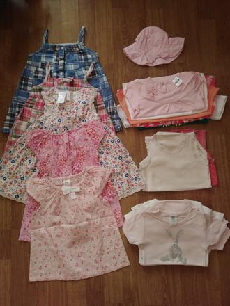 Letný balík pre dievčatko veľ. 74, 68–80