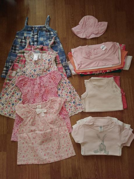 Letný balík pre dievčatko veľ. 74, 68–80