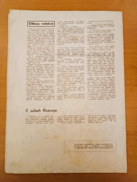 Starý vojnový časopis rozvoj 2 (1940),