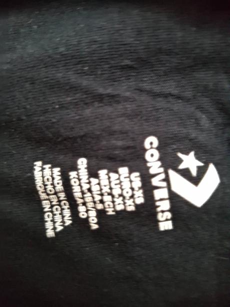 Croo top, converse,xs