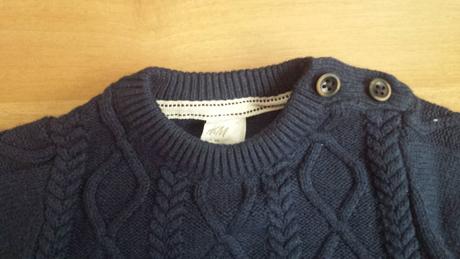 Nenoseny svetrik, h&m,68