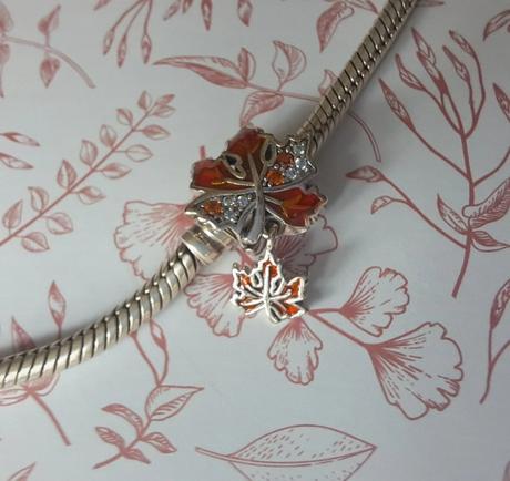 Prívesok jesenné listy,