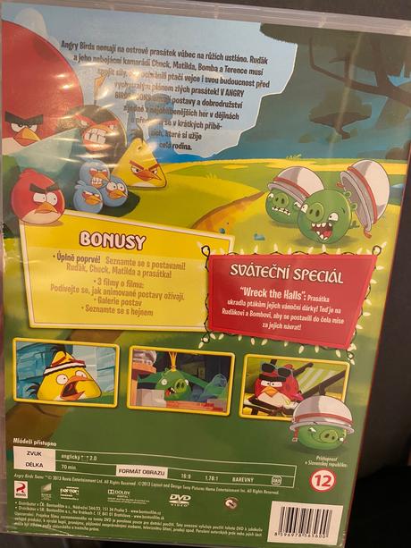 Angry birds toons 2 dvd, 