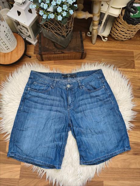 Dámske riflové kraťasy, s.oliver,30