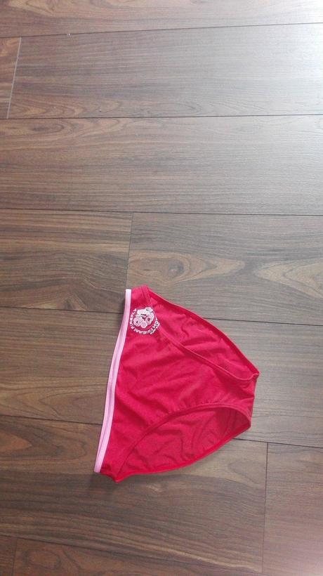 Červené plavky spodok, spodný diel firefly, xs