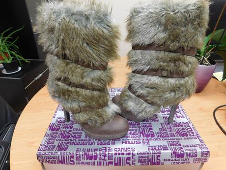 Čižmičky s kožušinkou, humanic,39
