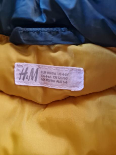 Prechodná bunda, h&m,116