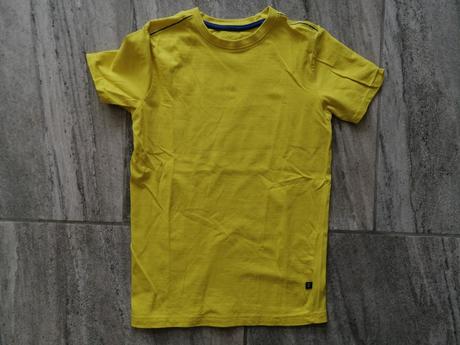 Kvalitné žlté tričko kanz,v140-146, kanz,140