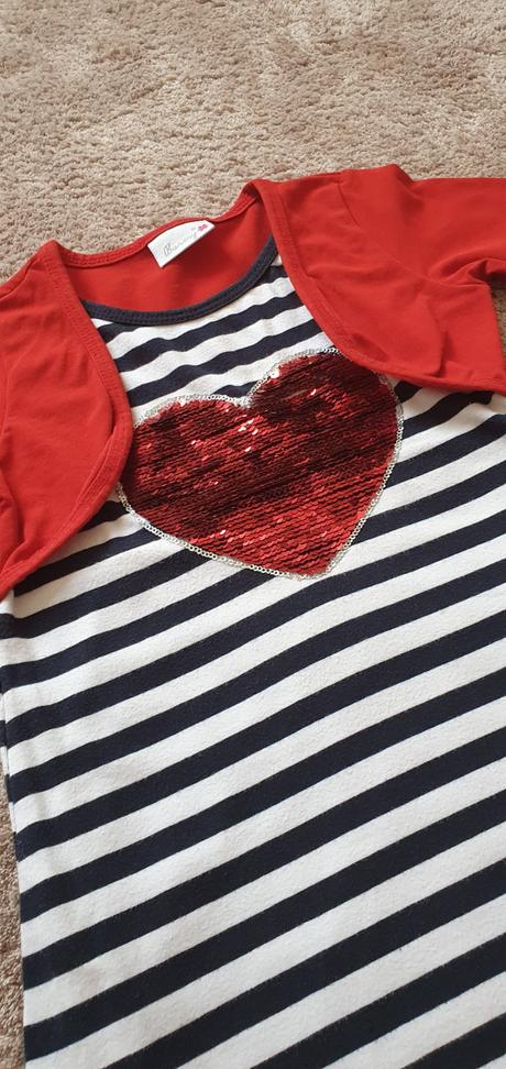 Šaty so srdiečkom č. 110, 110