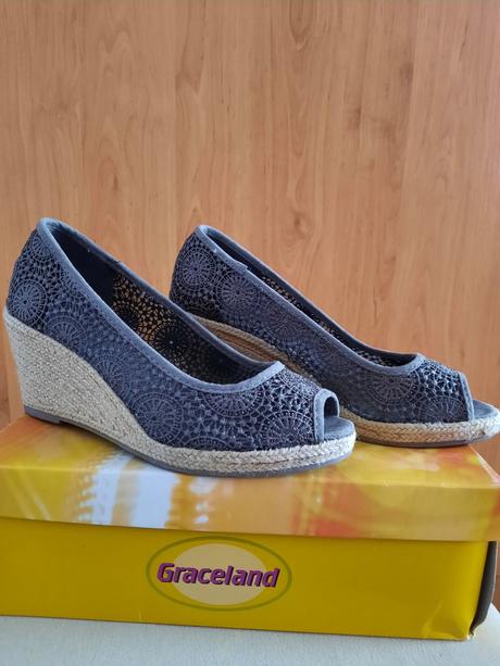 Topánky s otvorenou špičkou, graceland,39