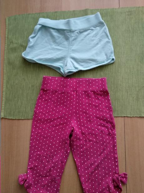 Kraťasy - šortky a legíny 98 2-3 roky, 86–98