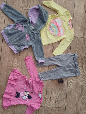 Tričká, mikina, legíny 68,74, 68