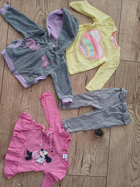 Tričká, mikina, legíny 68,74, 68