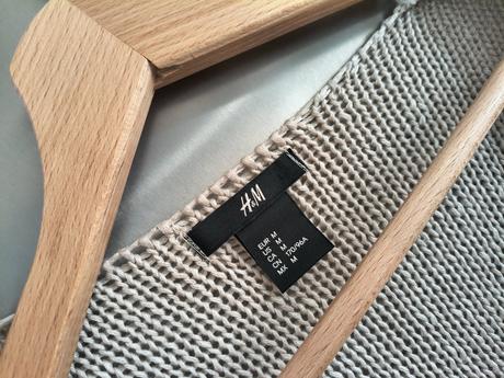 H&m voľný oversize sveter m-l, h&m,l