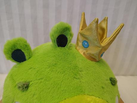 Plyšák kráľ prasa s korunkou, angry birds king pig,