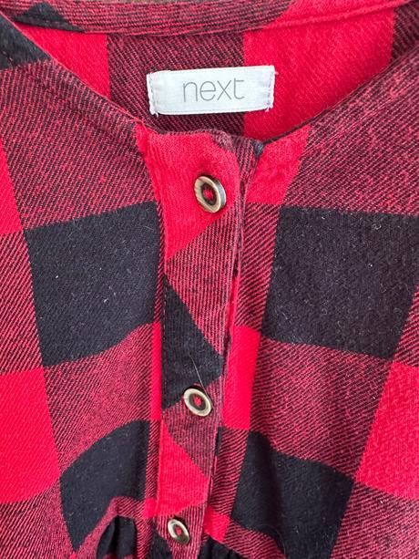 Flanelové šaty next, next,134