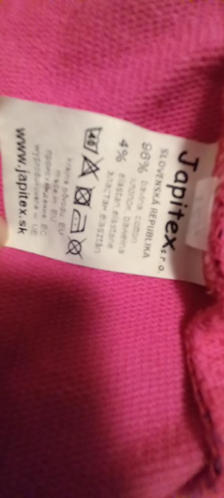 Krásne bavlnené šaty slovenskej výroby 122, japitex,122