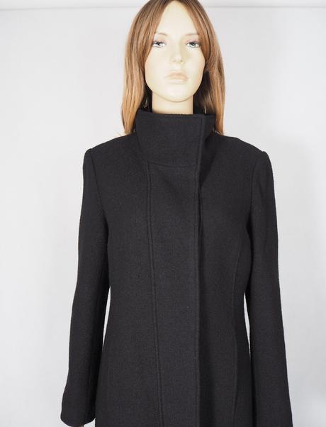 Kvalitný čierny kabát street one, street one,42