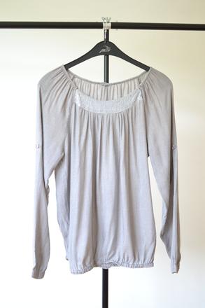 Šedofialová blúzka l, l