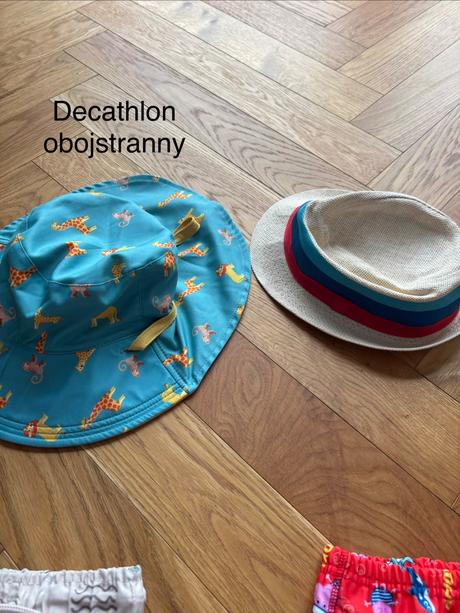 Plavky,klobuky 98/104, 86–98