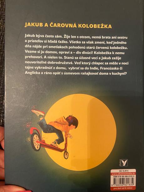 Kniha jakub a čarovná kolobežka, 