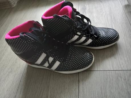 Tenisky, vyssia platforma 37,5, adidas,37