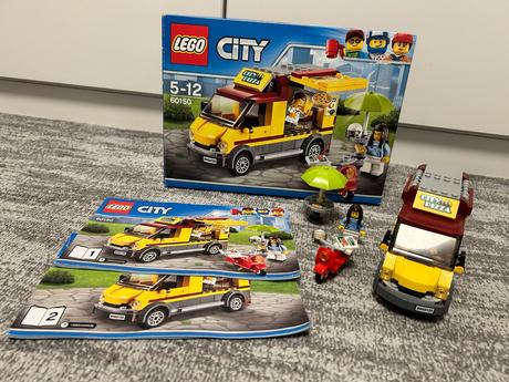 Lego city 60150 dodávka s pizzou,