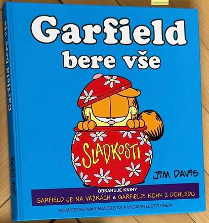 Garfield bere vše za 3eur, 
