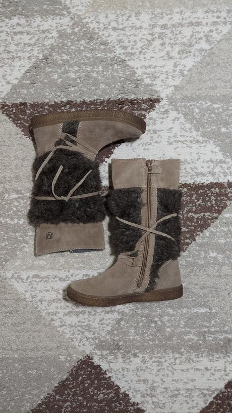 Prechodné kožené čižmy, naturino,30