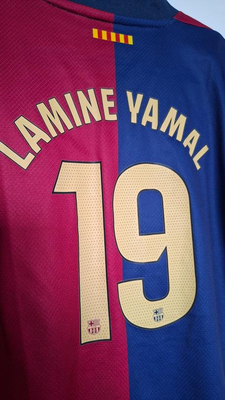 Dres lamine yamal fc barcelona, nike,140
