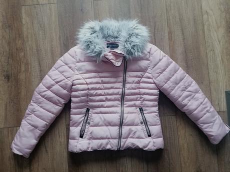 Ružová bunda jeseň - zima, gate,l
