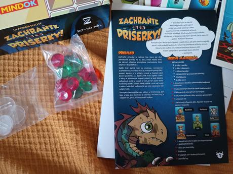 Spoločenská hra zachráňte príšerky,