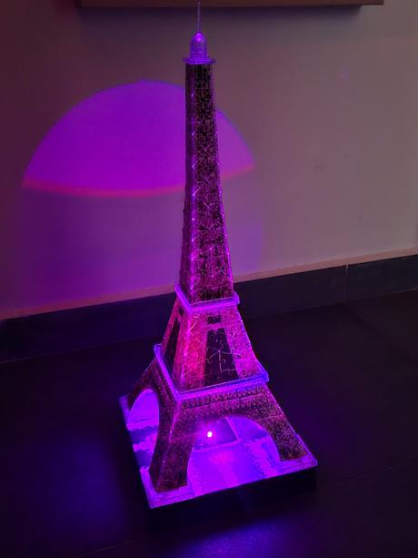 3d puzzle eiffelova veža,