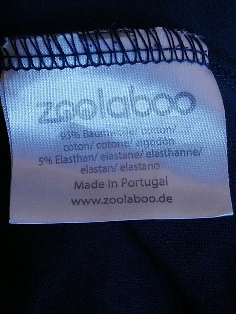 Dievčensky modrý top s motívom, zoolaboo, 134-140, 140