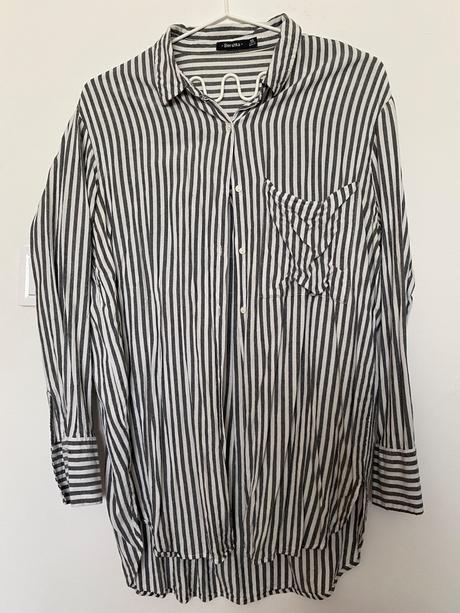 Pruhovaná košeľa, bershka,xs