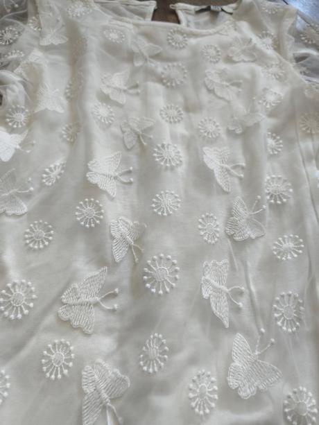 Luxusný vyšívaný top 116/122, tom tailor,116