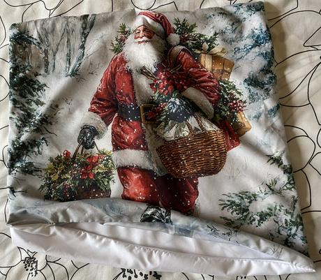 Vianočná obliečka na vankúš 42cmx43cm,