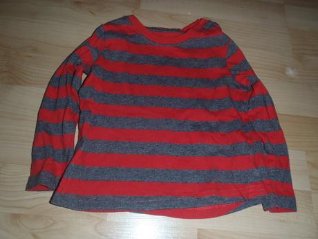 Tričko s dlhymi rukavmi - velkost 86/92, lupilu,92